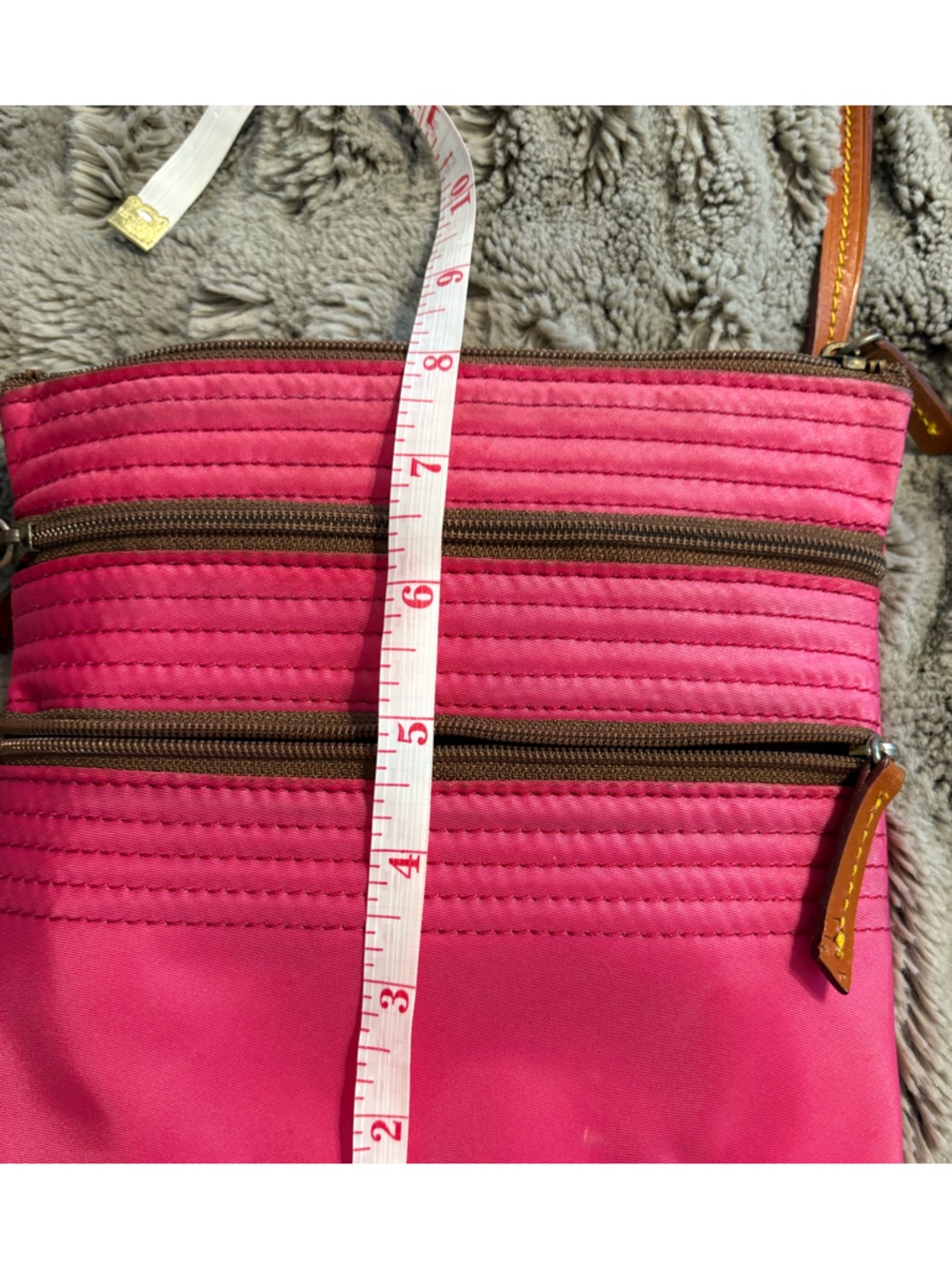 Dooney & Bourke Pink Crossbody Bag - Picture 6 of 8